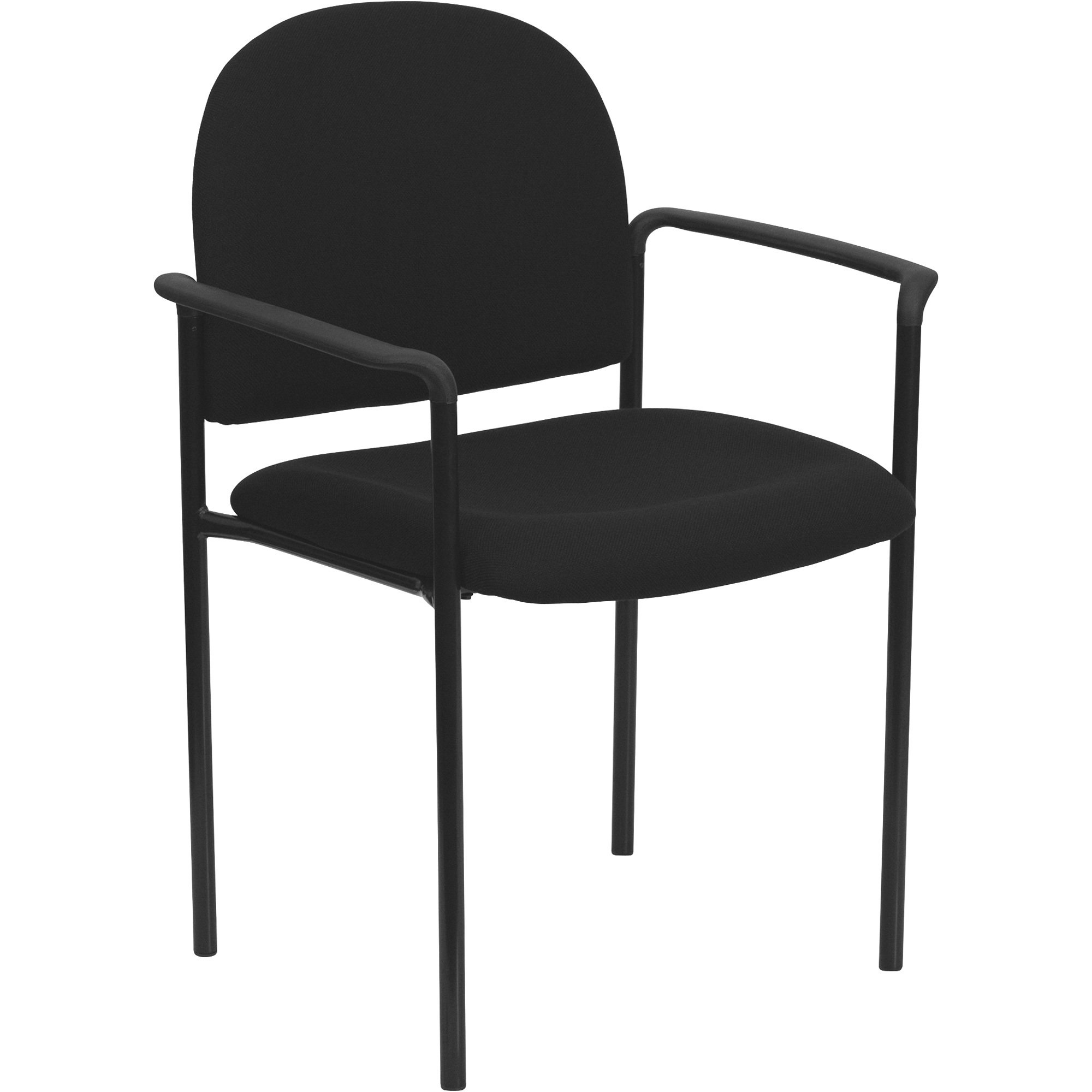 Flash Furniture Comfort Stack Chair with Arms